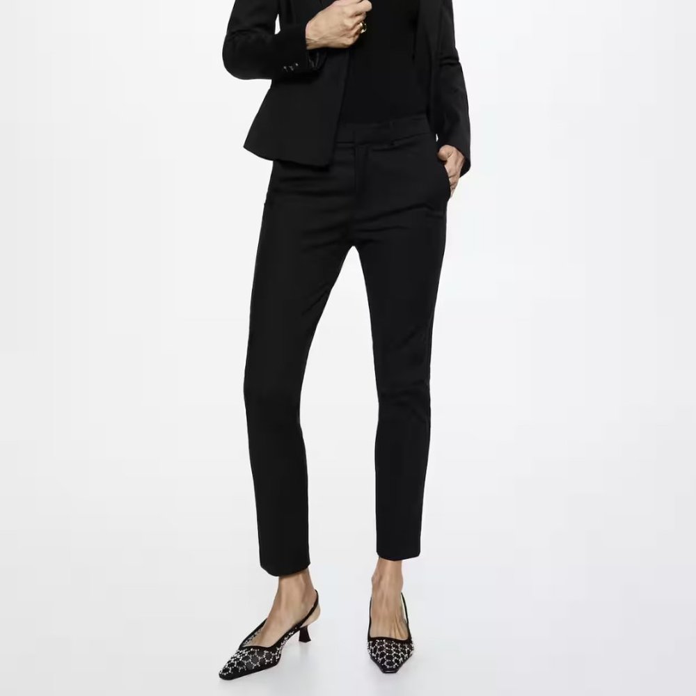 Mango NWT Slim Fit Trousers Size US8 (40EUR